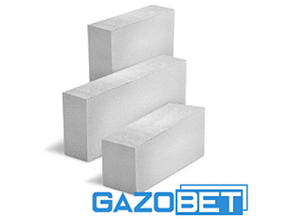 Газоблок GAZOBET 80x240x600мм D500 гладкий