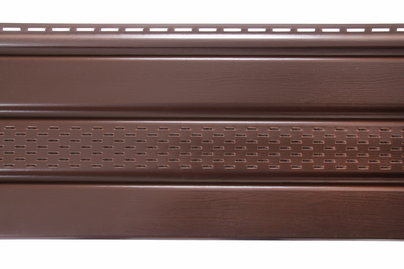 Софіт Asko з перфорацією Коричневий 3500 х 305 мм