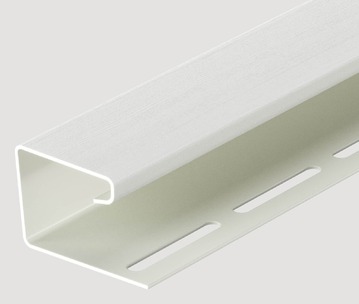 J-профиль Деке Пломбір (Білий)