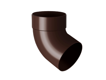 Отвод трубы одномуфтовый 67° Rainway