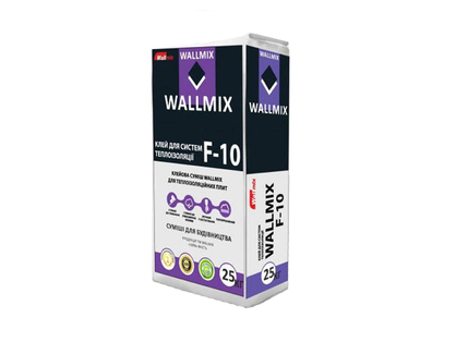 Клей для пінополістиролу і базальтової вати Wallmix F-10