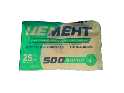 Цемент M-500 Торгбуд (25 кг)