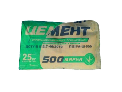 Цемент M-500 Торгбуд (25 кг)