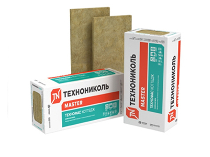 Базальтова вата Техноніколь ТЕХНОФАС КОТЕДЖ 105 кг/м3 (50 мм)